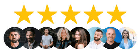 five stars by multiple people